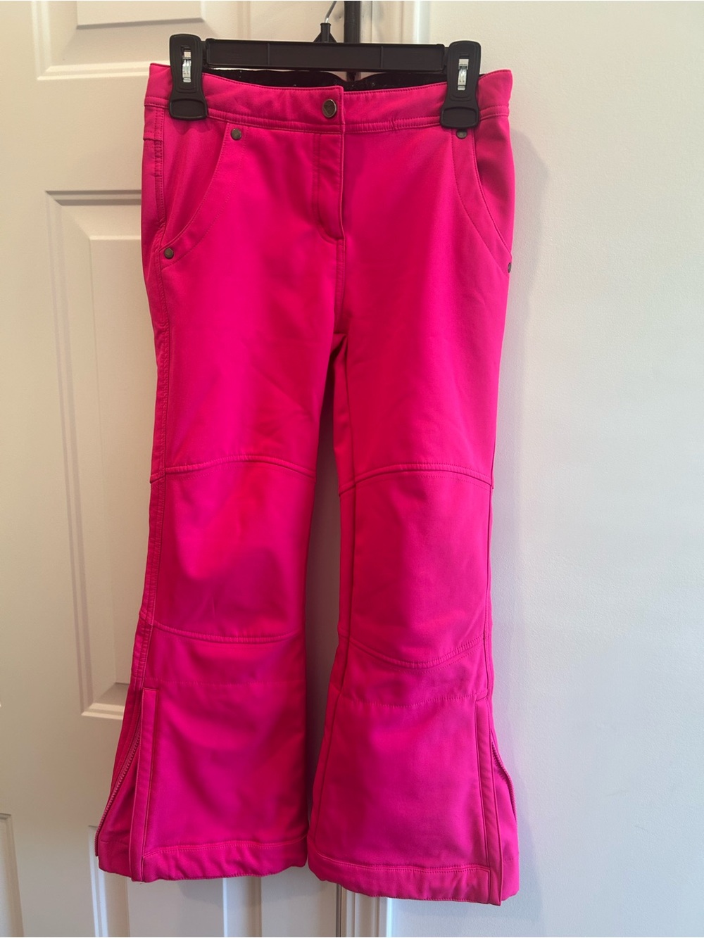 Obermeyer Jolie Girls Softshell Ski Pants Hot Pink M 10–12